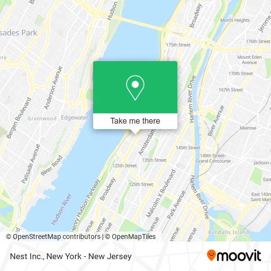 Nest Inc. map