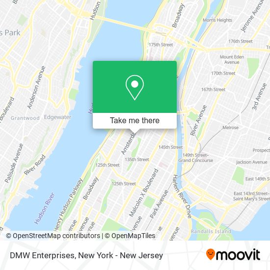 DMW Enterprises map