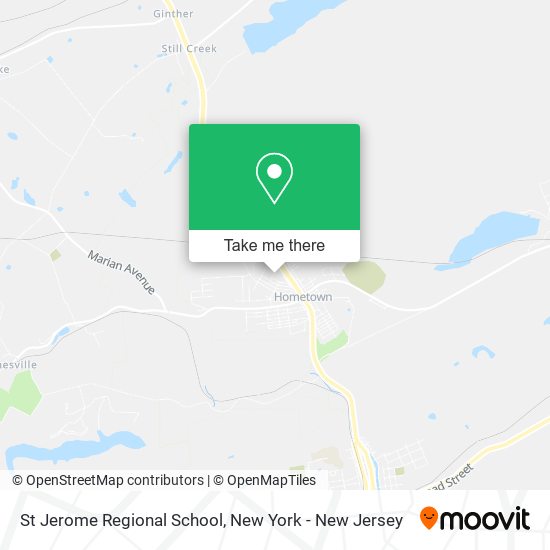 Mapa de St Jerome Regional School