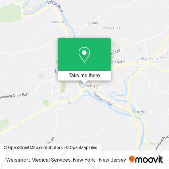Mapa de Weissport Medical Services