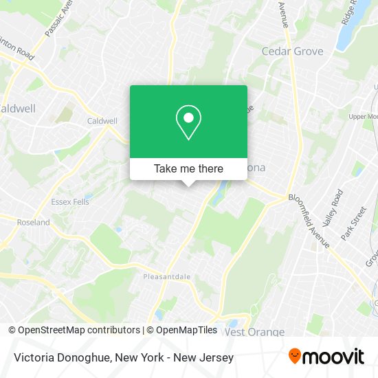 Victoria Donoghue map