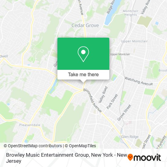 Mapa de Browley Music Entertainment Group