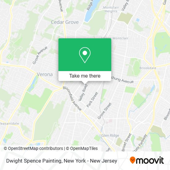Mapa de Dwight Spence Painting