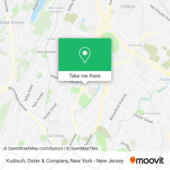 Mapa de Kudisch, Oster & Company