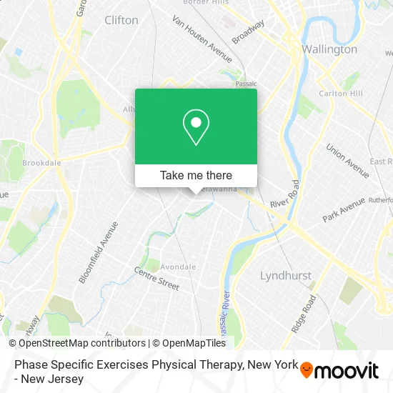 Mapa de Phase Specific Exercises Physical Therapy