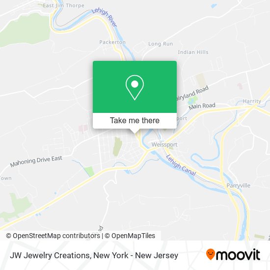 Mapa de JW Jewelry Creations