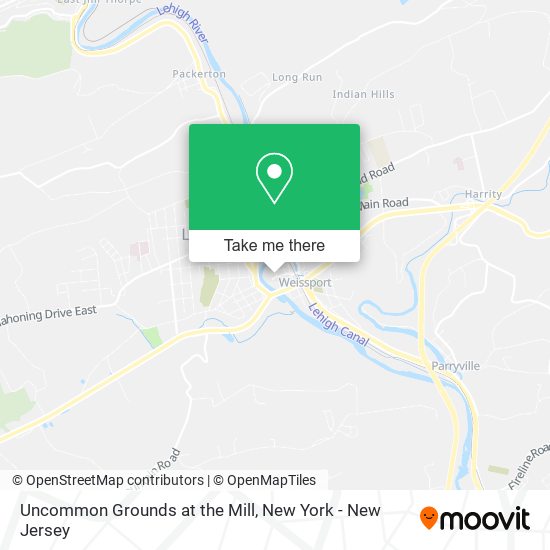 Uncommon Grounds at the Mill map