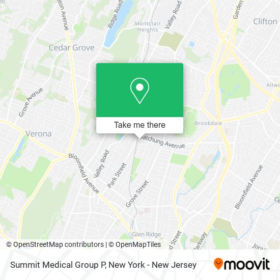 Summit Medical Group P map