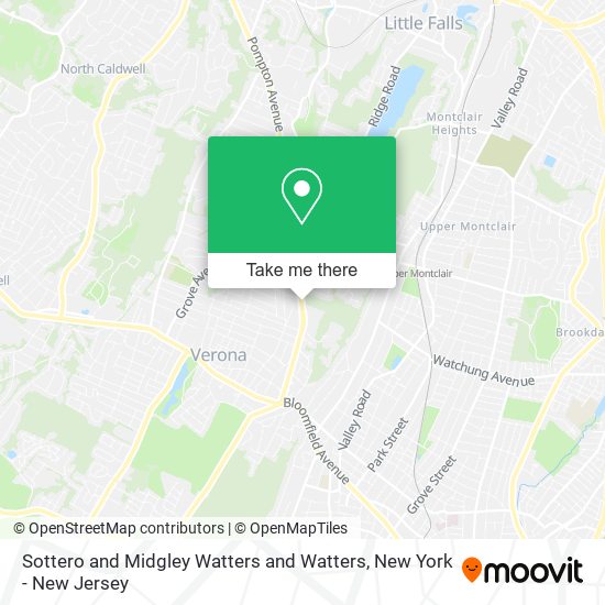 Mapa de Sottero and Midgley Watters and Watters