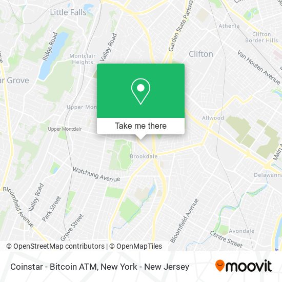 Coinstar - Bitcoin ATM map