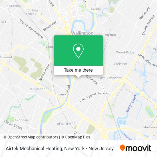 Mapa de Airtek Mechanical Heating