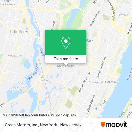 Green Motors, Inc. map