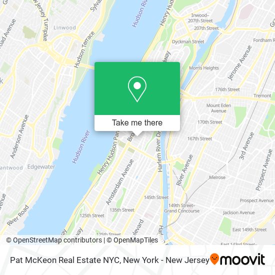 Mapa de Pat McKeon Real Estate NYC