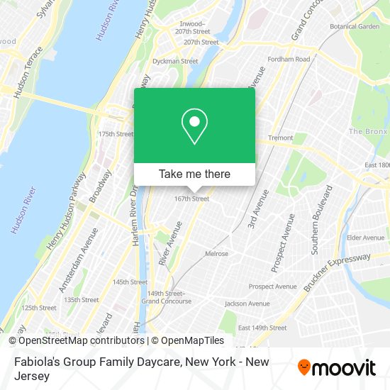 Mapa de Fabiola's Group Family Daycare