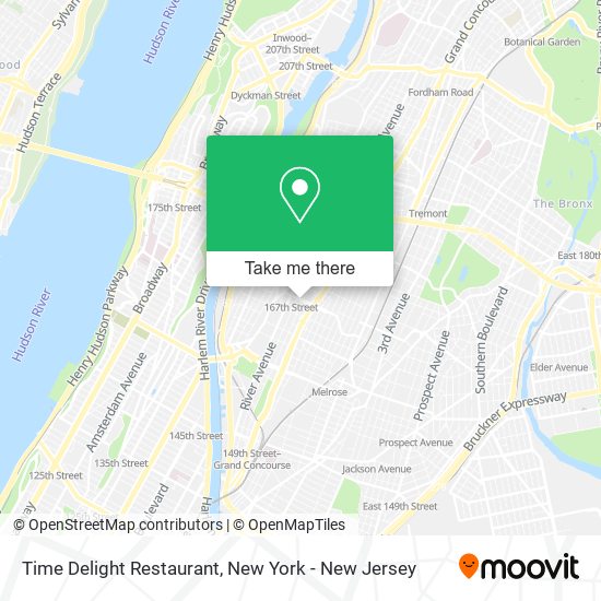 Time Delight Restaurant map