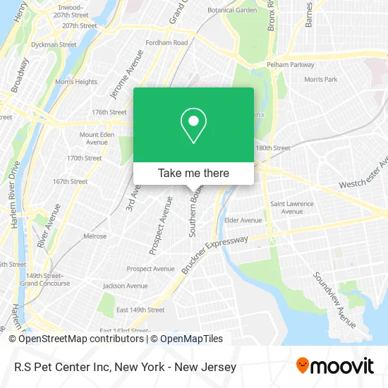 R.S Pet Center Inc map