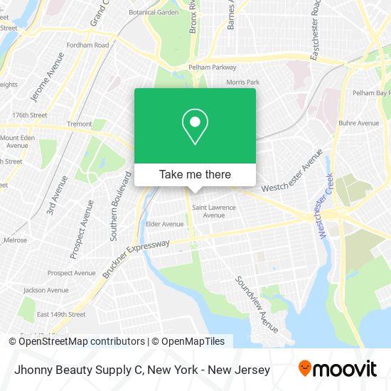 Jhonny Beauty Supply C map