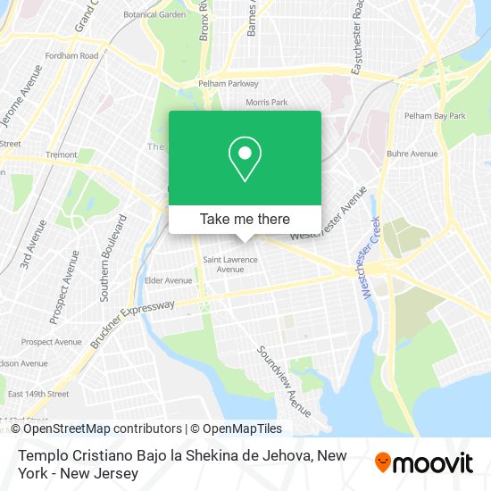 Templo Cristiano Bajo la Shekina de Jehova map