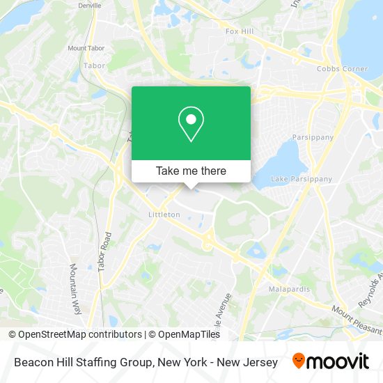 Beacon Hill Staffing Group map