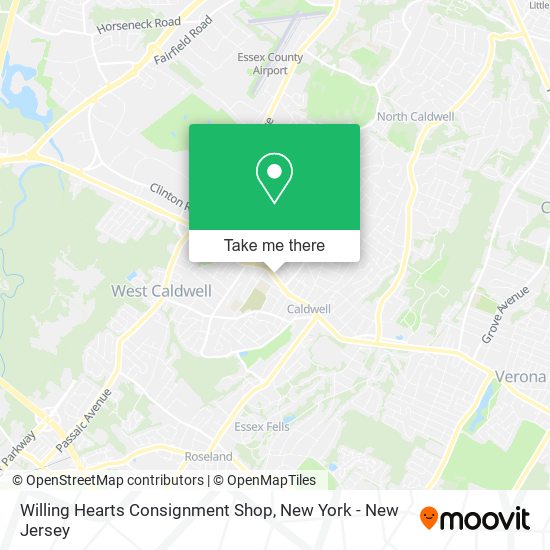 Mapa de Willing Hearts Consignment Shop