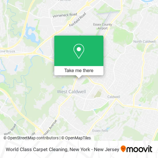 World Class Carpet Cleaning map