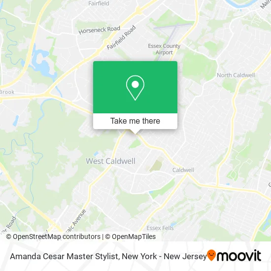 Amanda Cesar Master Stylist map
