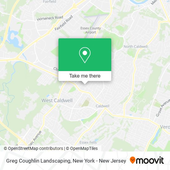 Mapa de Greg Coughlin Landscaping