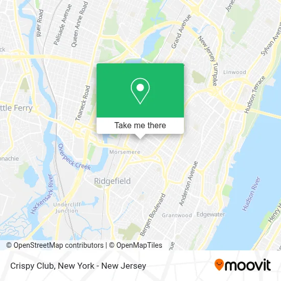 Crispy Club map