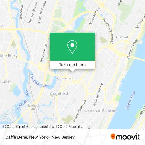 Caffé Bene map