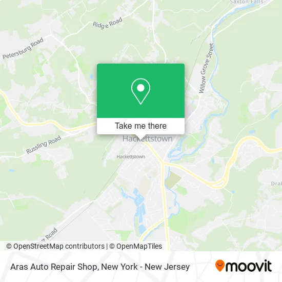 Aras Auto Repair Shop map