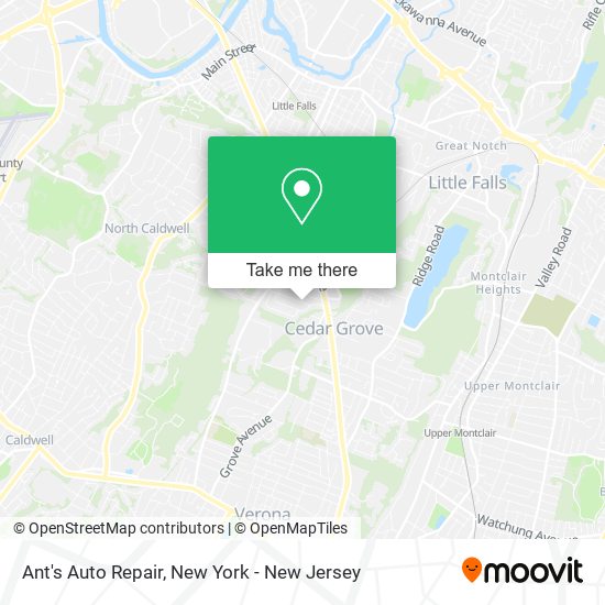 Mapa de Ant's Auto Repair
