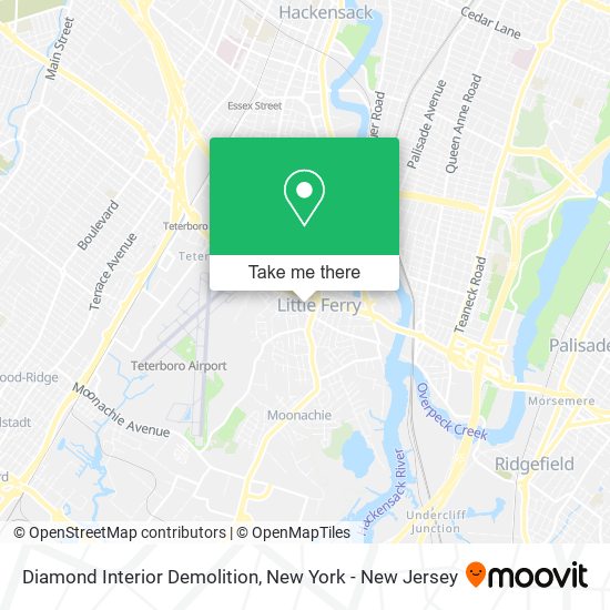 Diamond Interior Demolition map