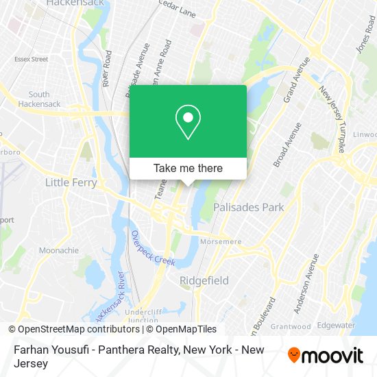 Farhan Yousufi - Panthera Realty map
