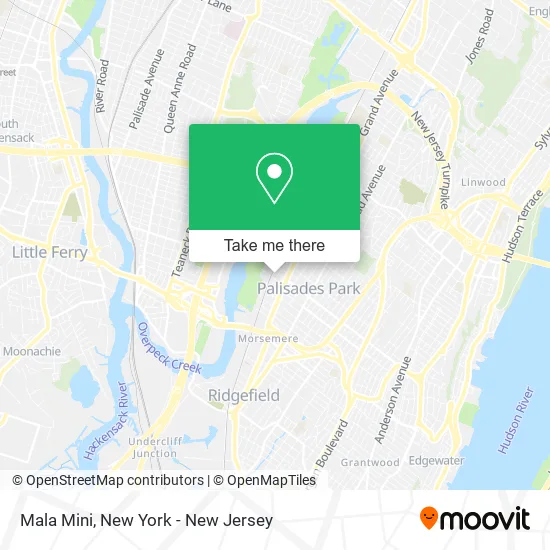 Mala Mini map