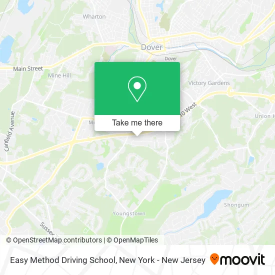 Easy Method Driving School map