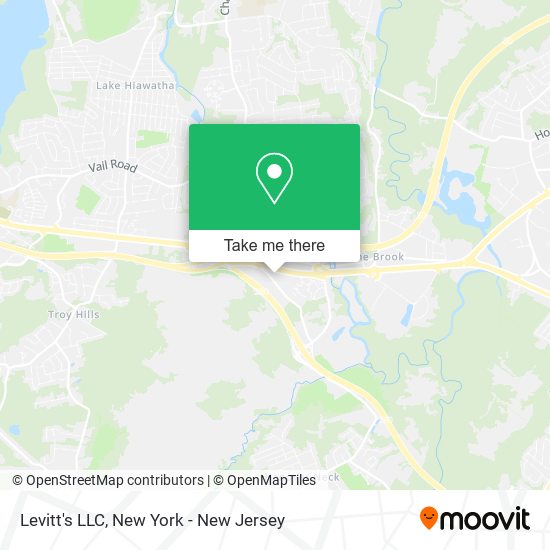 Levitt's LLC map