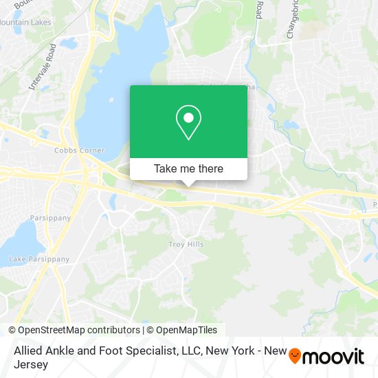 Allied Ankle and Foot Specialist, LLC map