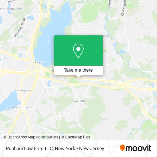 Mapa de Punhani Law Firm LLC