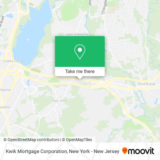 Kwik Mortgage Corporation map