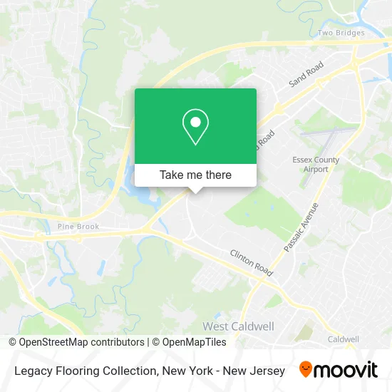 Legacy Flooring Collection map