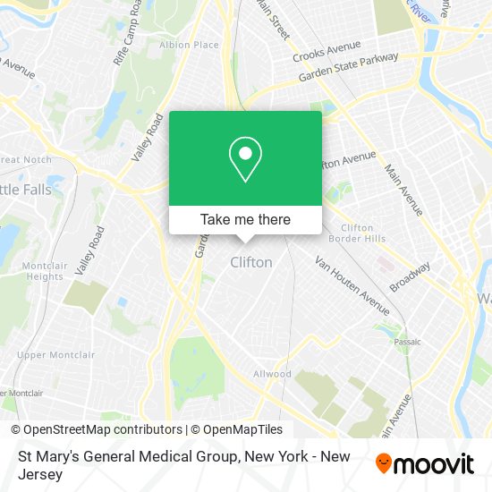 Mapa de St Mary's General Medical Group