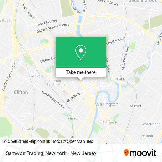 Samwon Trading map