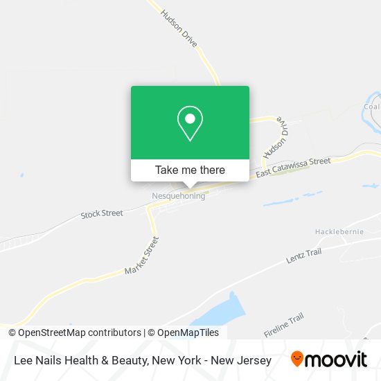 Mapa de Lee Nails Health & Beauty