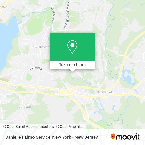 Mapa de Danielle's Limo Service