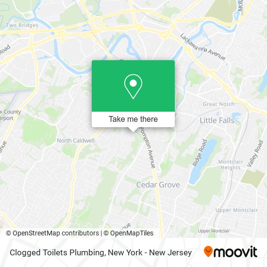 Clogged Toilets Plumbing map