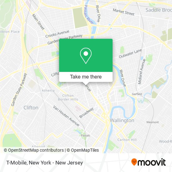 T-Mobile map