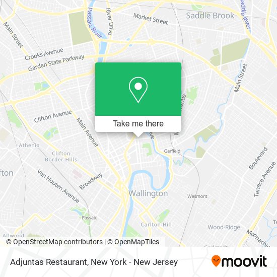 Adjuntas Restaurant map