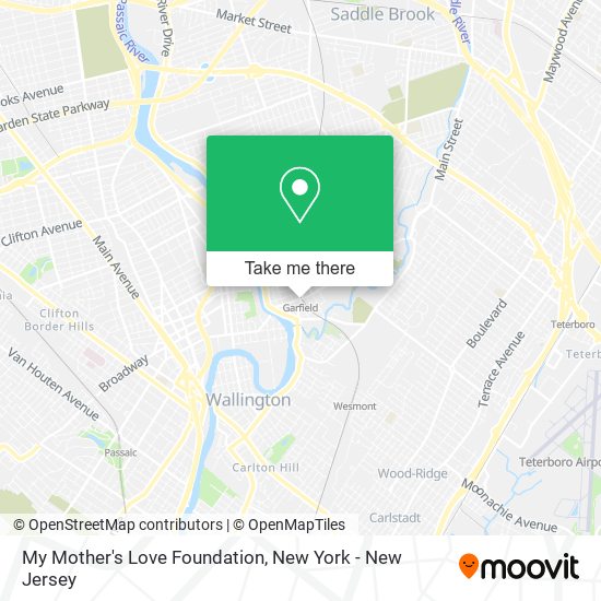 Mapa de My Mother's Love Foundation