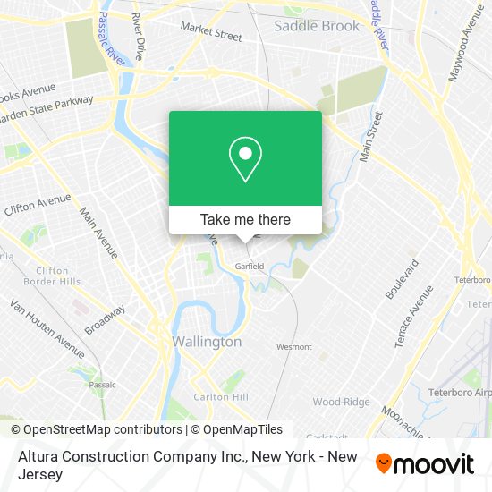 Altura Construction Company Inc. map