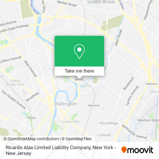 Mapa de Ricardo Alas Limited Liability Company